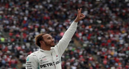 هاميلتون يحسم لقب بطولة العالم عبر سباق فورمولا 1 المكسيكي 